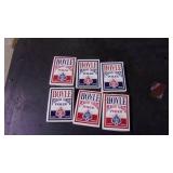 6 new old stock hoyle official poke...