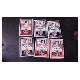 6 new old stock hoyle official poke...
