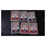 6 new old stock hoyle official poke...