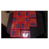 10 new old stock double deck bridge...