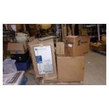 pallet of items that are missing pc...