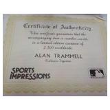 Sports Impressions Alan Trammell Fi...