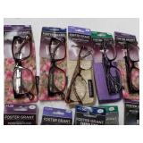 10 pair Readers Glasses - various s...