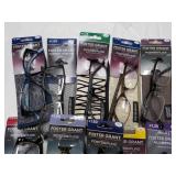 10 pair Readers Glasses - various s...