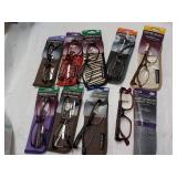 10 pair Readers Glasses - various s...