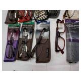 10 pair Readers Glasses - various s...