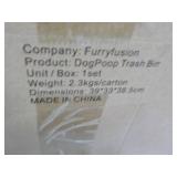 Furry Fusion Dog Poop Trash Bin Kit...