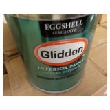 8 qts Glidden Paint- your choice of...