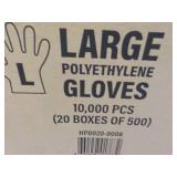 Case of 10,000 size Large Single Us...