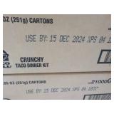 12 ct Taco Bell Crunchy Taco Meal K...