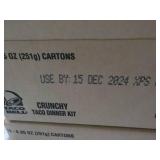 12 ct Taco Bell Crunchy Taco Meal K...