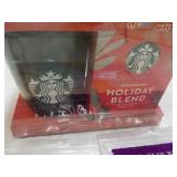 Starbucks, Candle, and Rug Grips in...