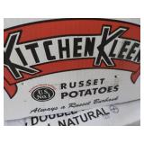 50 lb. box Kitchen Kleen Russet Pot...