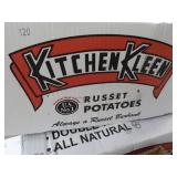 50 lb. box Kitchen Kleen Russet Pot...