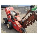 Barreto Gasoline-Powered Trencher 1324-D (Red)