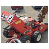 Barreto Gasoline-Powered Trencher 1324-D (Red)