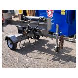 PowerTek Honda GX340 11.0 Gasoline-Powered Log Splitter | Trailered (Grey)