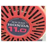 PowerTek Honda GX340 11.0 Gasoline-Powered Log Splitter | Trailered (Grey)