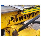 PowerTek Gasoline-Powered Log Splitter | Trailered (Yellow)