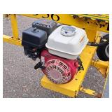 PowerTek Gasoline-Powered Log Splitter | Trailered (Yellow)