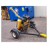 Bomag Gasoline-Powered Vibratory Roller | Trailered (Yellow)