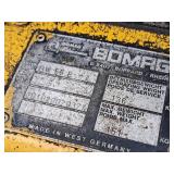 Bomag Gasoline-Powered Vibratory Roller | Trailered (Yellow)