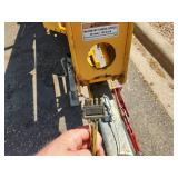 2015 Haulotte Biljax Single Axle 2-Person Boom Man Lift Trailer