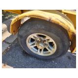 2015 Haulotte Biljax Single Axle 2-Person Boom Man Lift Trailer