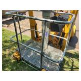 2015 Haulotte Biljax Single Axle 2-Person Boom Man Lift Trailer