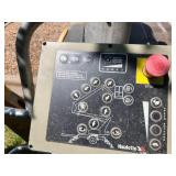 2015 Haulotte Biljax Single Axle 2-Person Boom Man Lift Trailer