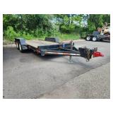 2006 Redi Haul Trailers Dual Axle Tilt Bed Flatbed Utility Trailer