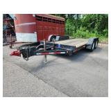 2006 Redi Haul Trailers Dual Axle Tilt Bed Flatbed Utility Trailer