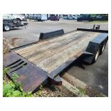 2006 Redi Haul Trailers Dual Axle Tilt Bed Flatbed Utility Trailer