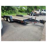 2006 Redi Haul Trailers Dual Axle Tilt Bed Flatbed Utility Trailer