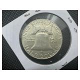 1963-D  Franklin Silver Half Dollar