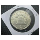 1963-D  Franklin Silver Half Dollar