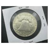 1963-D  Franklin Silver Half Dollar