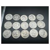 Fifteen High Grade Susan B. Anthony Dollar Coins