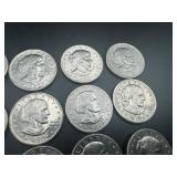 Fifteen High Grade Susan B. Anthony Dollar Coins
