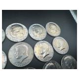 Seventeen BU Bicentennial Kennedy Half Dollars