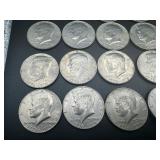 Twenty Bicentennial Kennedy Half Dollars