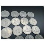 Twenty Bicentennial Kennedy Half Dollars