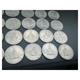 Twenty Bicentennial Kennedy Half Dollars