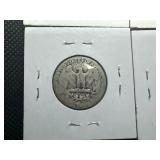 Nine Silver Washington Quarters all 1930s and 1940s