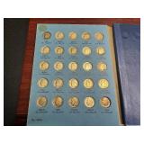 Complete Set of 48 Silver Roosevelt Dimes - 1946- 1964 in Whitman Book.