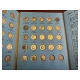 Complete Set of 48 Silver Roosevelt Dimes - 1946- 1964 in Whitman Book.