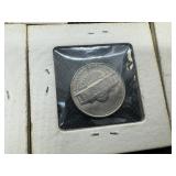 Nine Jefferson Nickels- 5 Marked "BU" When Purchased - 1946-S, 1953-S, 1954, 1958,  and 1961, and 4 1939 Jefferson Nickels.