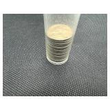 Fifteen 1954-S Jefferson Nickels Marked AU