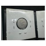 Eight Silver Barber Dimes - two each of 1903, 1907, 1911, and 1916