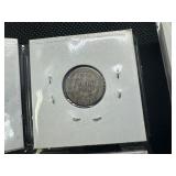 Eight Silver Barber Dimes - two each of 1903, 1907, 1911, and 1916